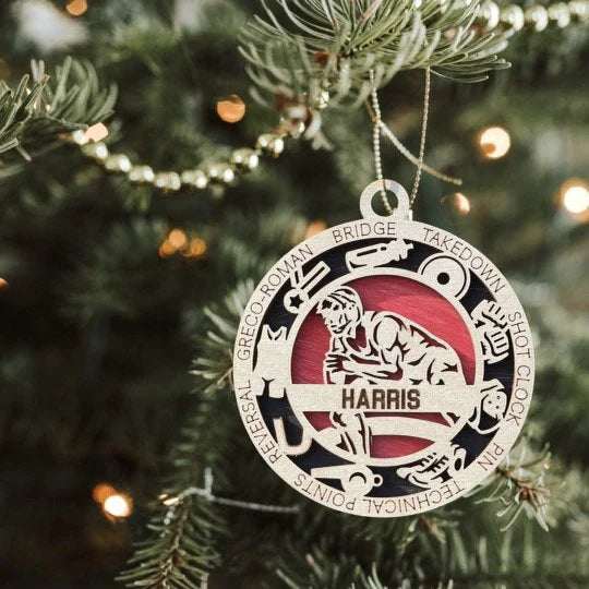 Keepsake Sports Ornament for Student Athletes