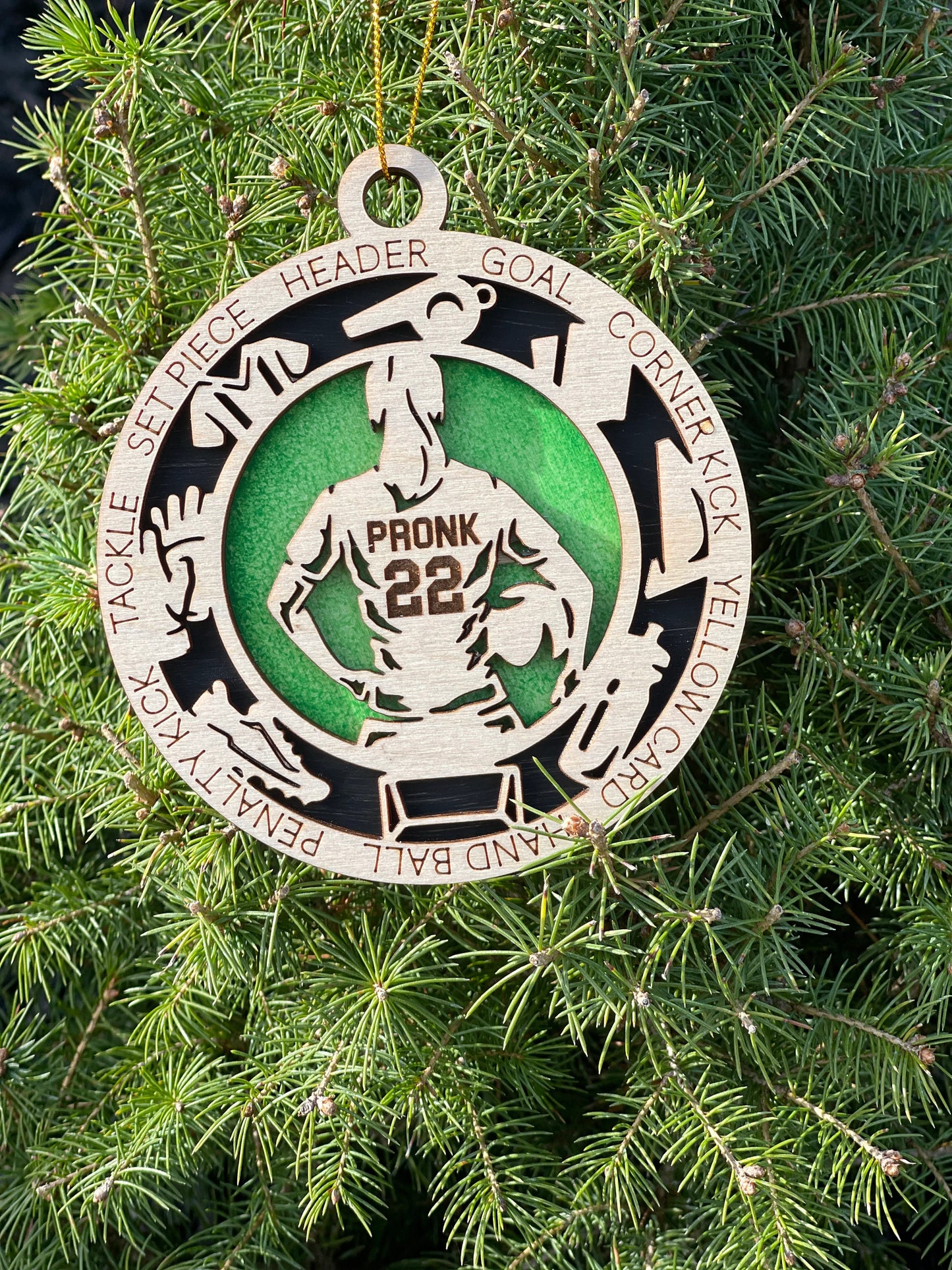 Keepsake Sports Ornament for Student Athletes