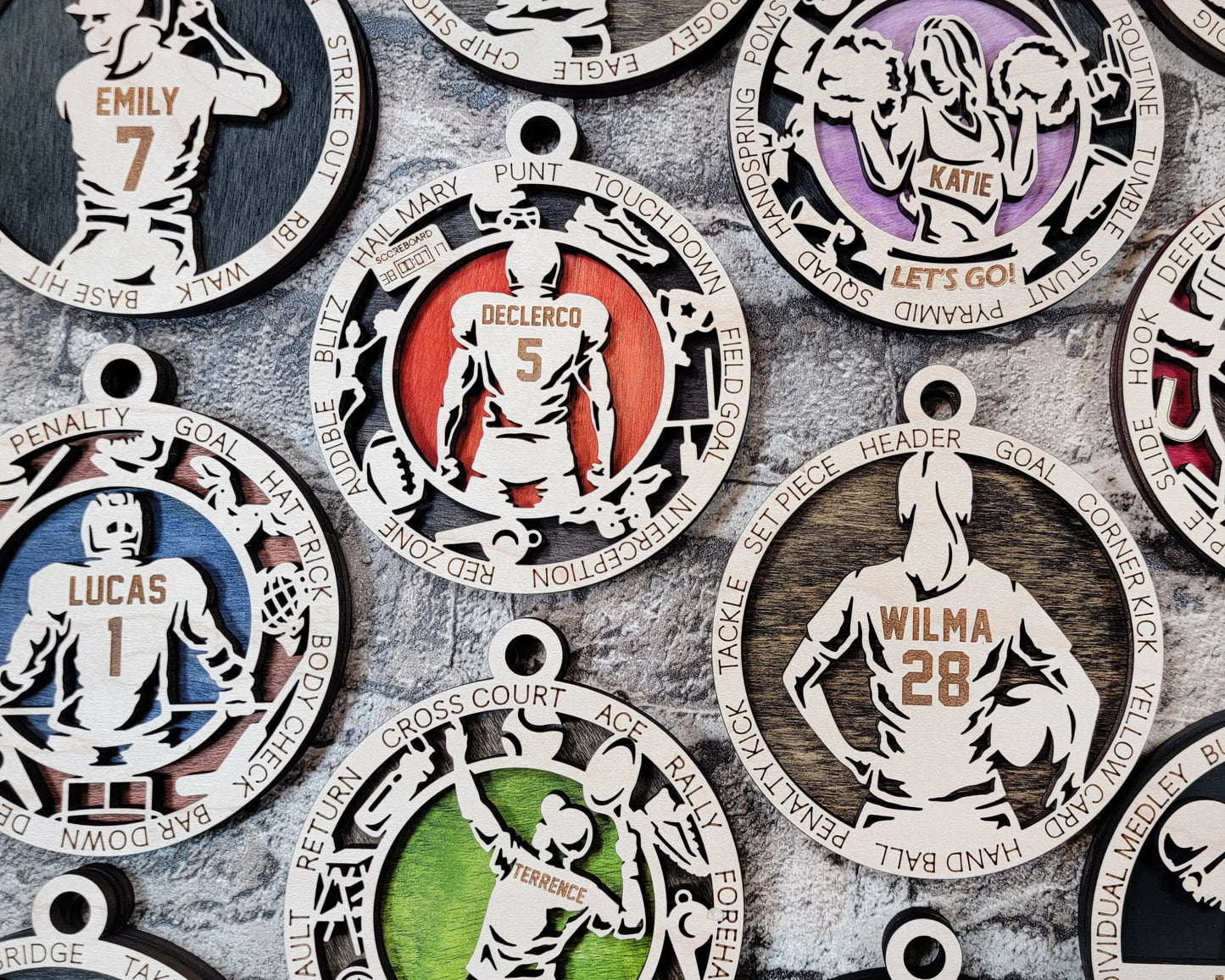 Keepsake Sports Ornament for Student Athletes