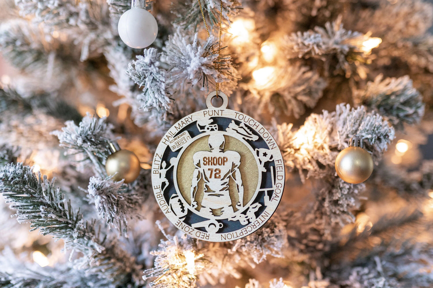 Keepsake Sports Ornament for Student Athletes